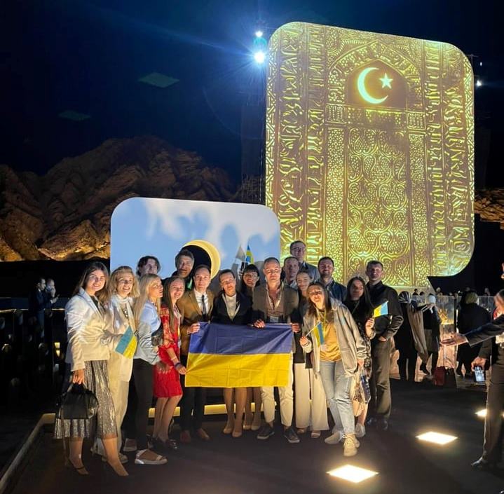 Українські учасники після офіційного закриття Форуму
